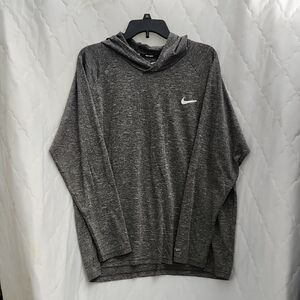 Nike Men's Grey Swim Hoodie